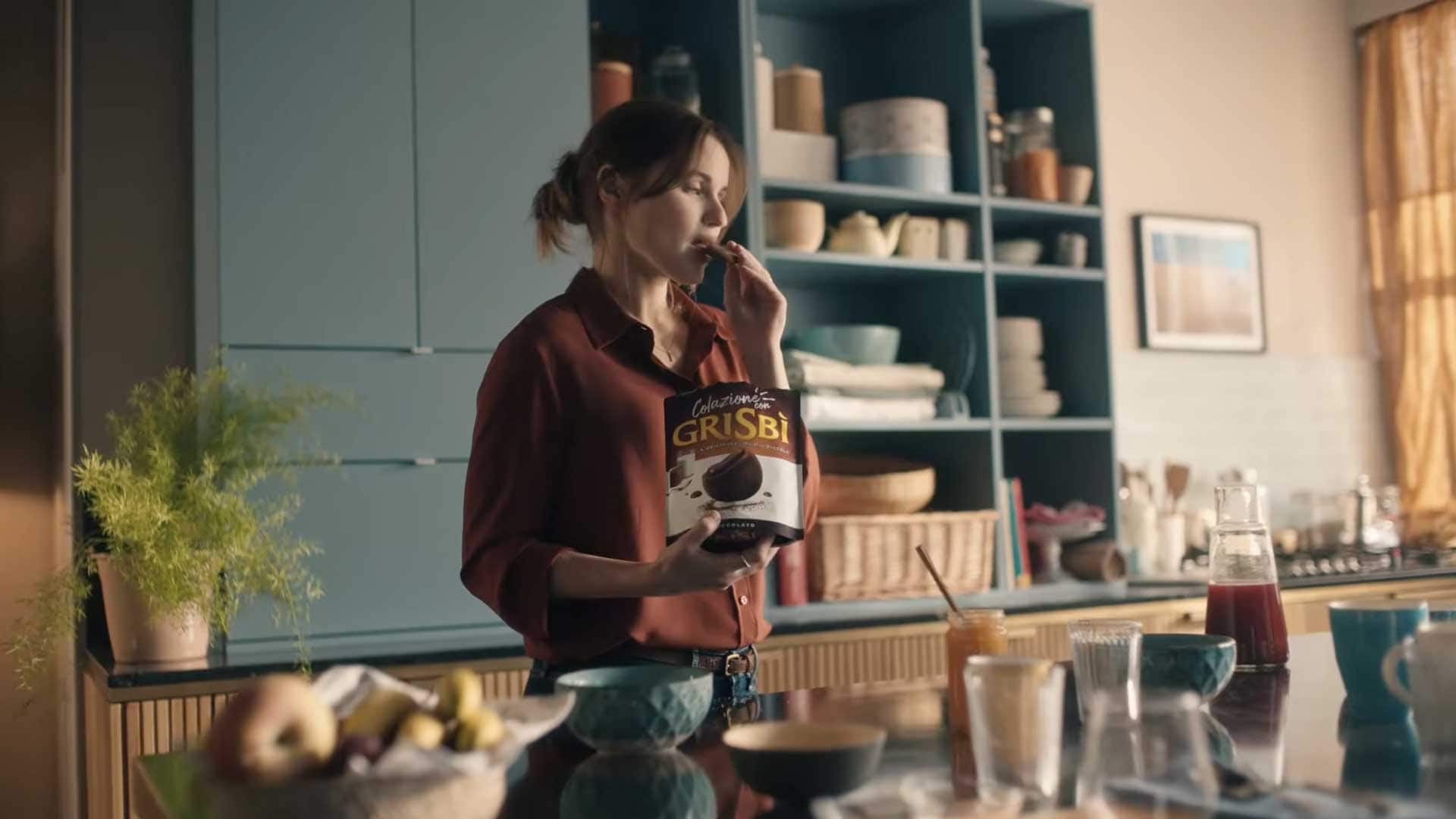 La sveglia, il sole che invade la cucina, Colazione con Grisbì, tu e solo tu.